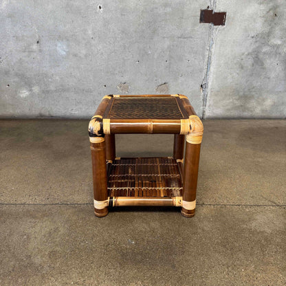 Rattan Side Table