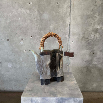 Gail Bakutis Ceramic Sculpture/Teapot