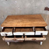 Vintage Bakers Table "Possum Belly" 19th Century