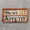 Vintage "Bon Appetit" Sign