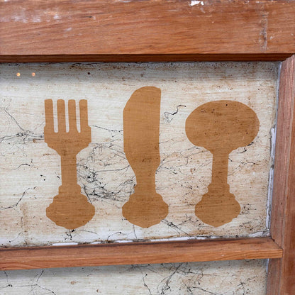 Vintage "Bon Appetit" Sign