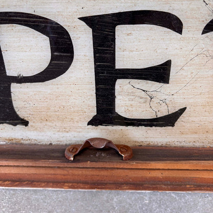 Vintage "Bon Appetit" Sign