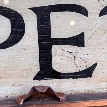Vintage "Bon Appetit" Sign