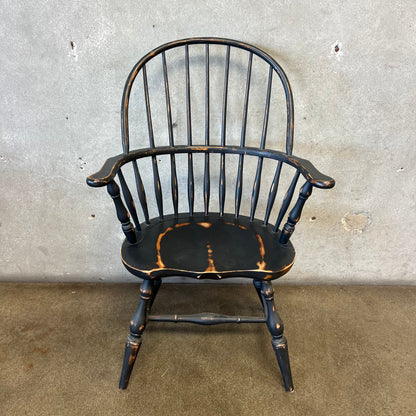 Distressed Vintage Style Windsor Chair