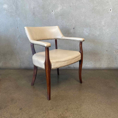 Mid Century Captain's Chair 1950s