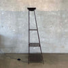 Etagere Torchiere Floor Lamp, Italy 1970s