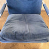 Chrome Milo Baughman Mid Century Modern Chair - All Original