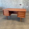 Mid Century Teak Desk Svend A. Madsen for Falster Denmark 1960s