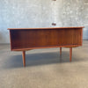 Mid Century Teak Desk Svend A. Madsen for Falster Denmark 1960s