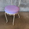 Mid Century Moorish Style High Back Chair