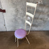 Mid Century Moorish Style High Back Chair