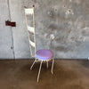 Mid Century Moorish Style High Back Chair