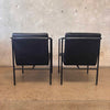 Pair of Black Leather Brenda Arm Chairs by Antonio Citterio for Flexform #2
