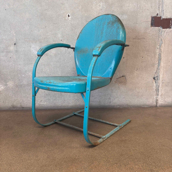 Vintage Mid Century Clamshell Chair (As-Is)