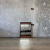 Mid Century Modern Walnut + Rosewood Mirror