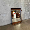 Mid Century Modern Walnut + Rosewood Mirror