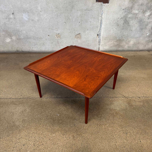 Danish Modern Teak Coffee Table by Poul Jensen for Selig