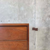 Mid Century Modern Walnut Highboy Dresser