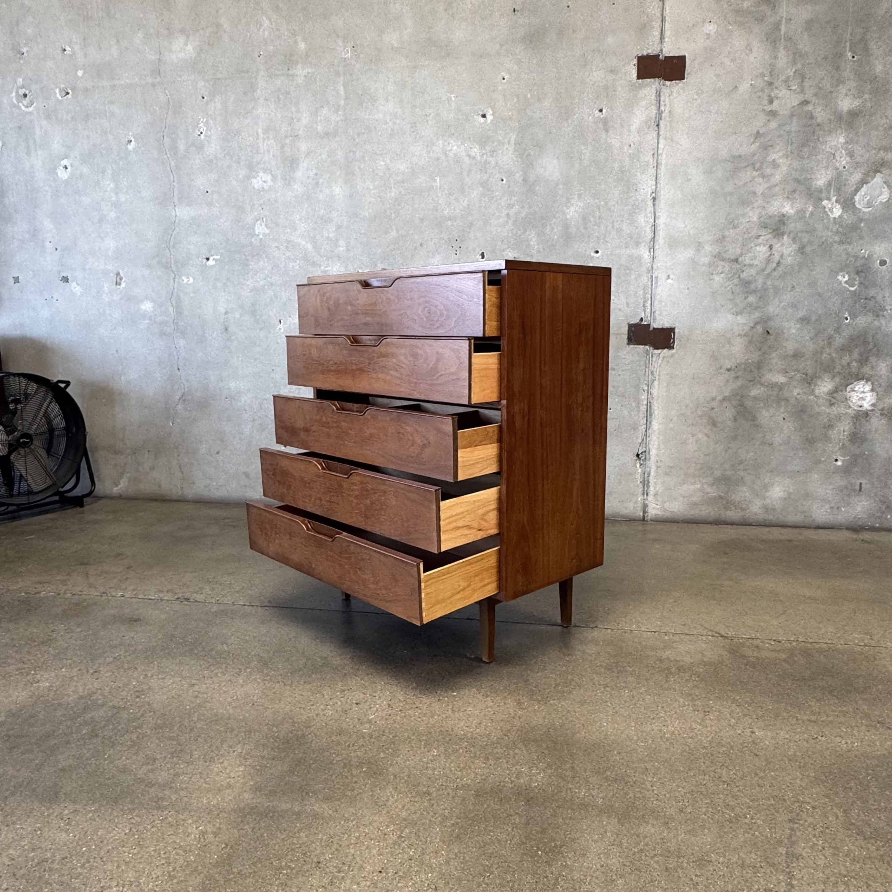 Mid Century Modern Walnut Highboy Dresser Mid Century Modern Walnut Highboy Dresser