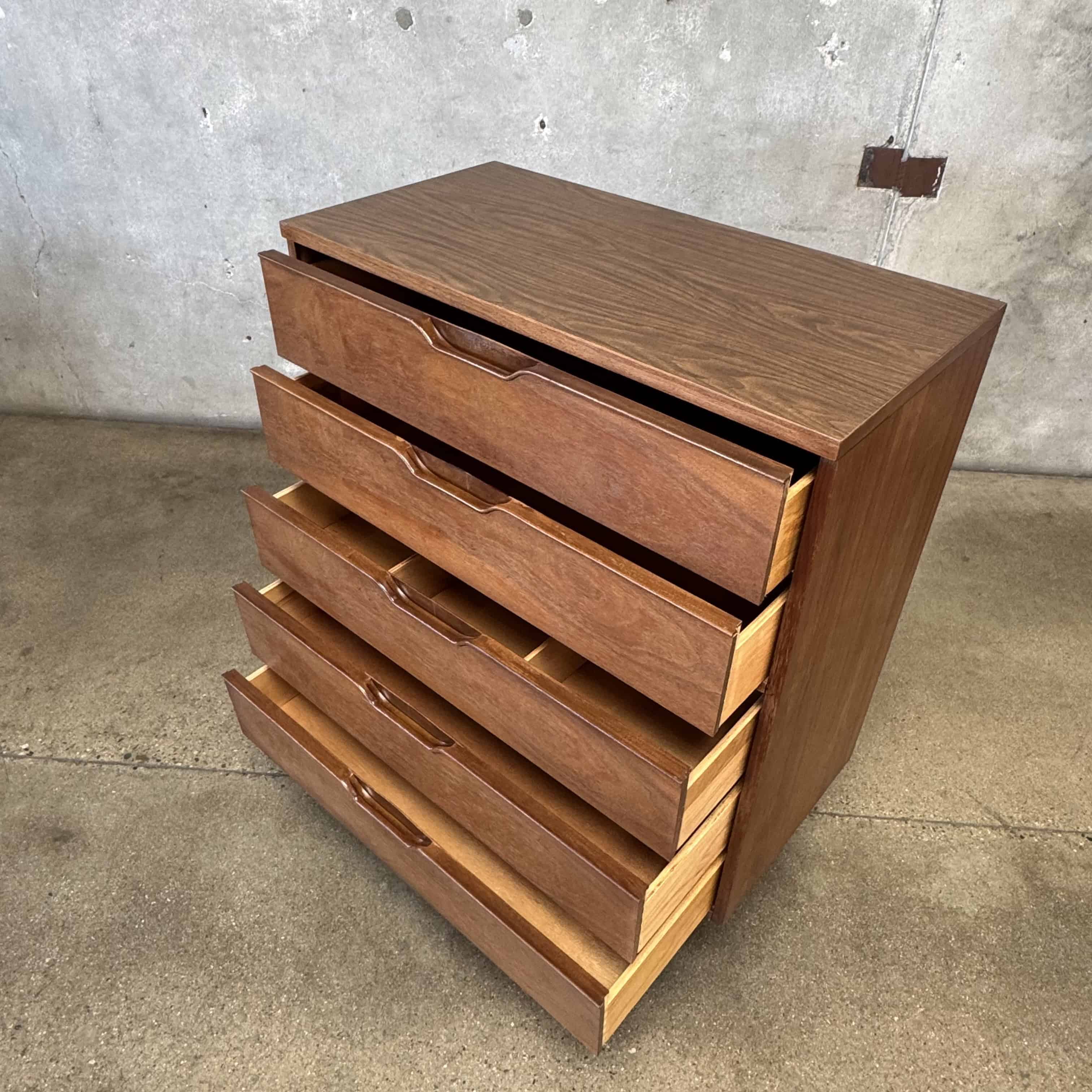 Mid Century Modern Walnut Highboy Dresser Mid Century Modern Walnut Highboy Dresser