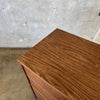 Mid Century Modern Walnut Highboy Dresser