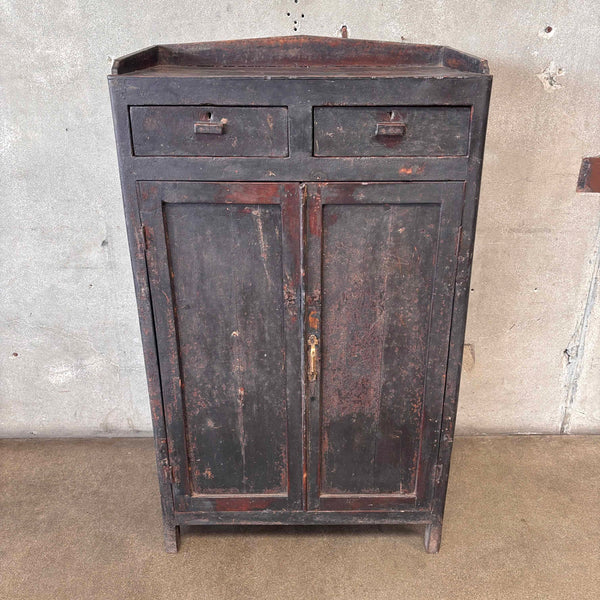 Primitive Harwood Cabinet