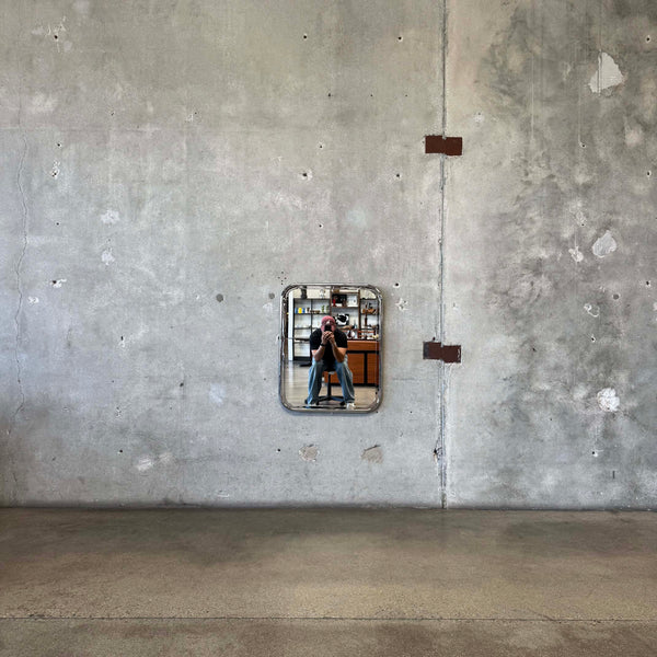 Modern Chrome Mirror