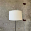 Mid Century Marble & Chrome Floor Lamp