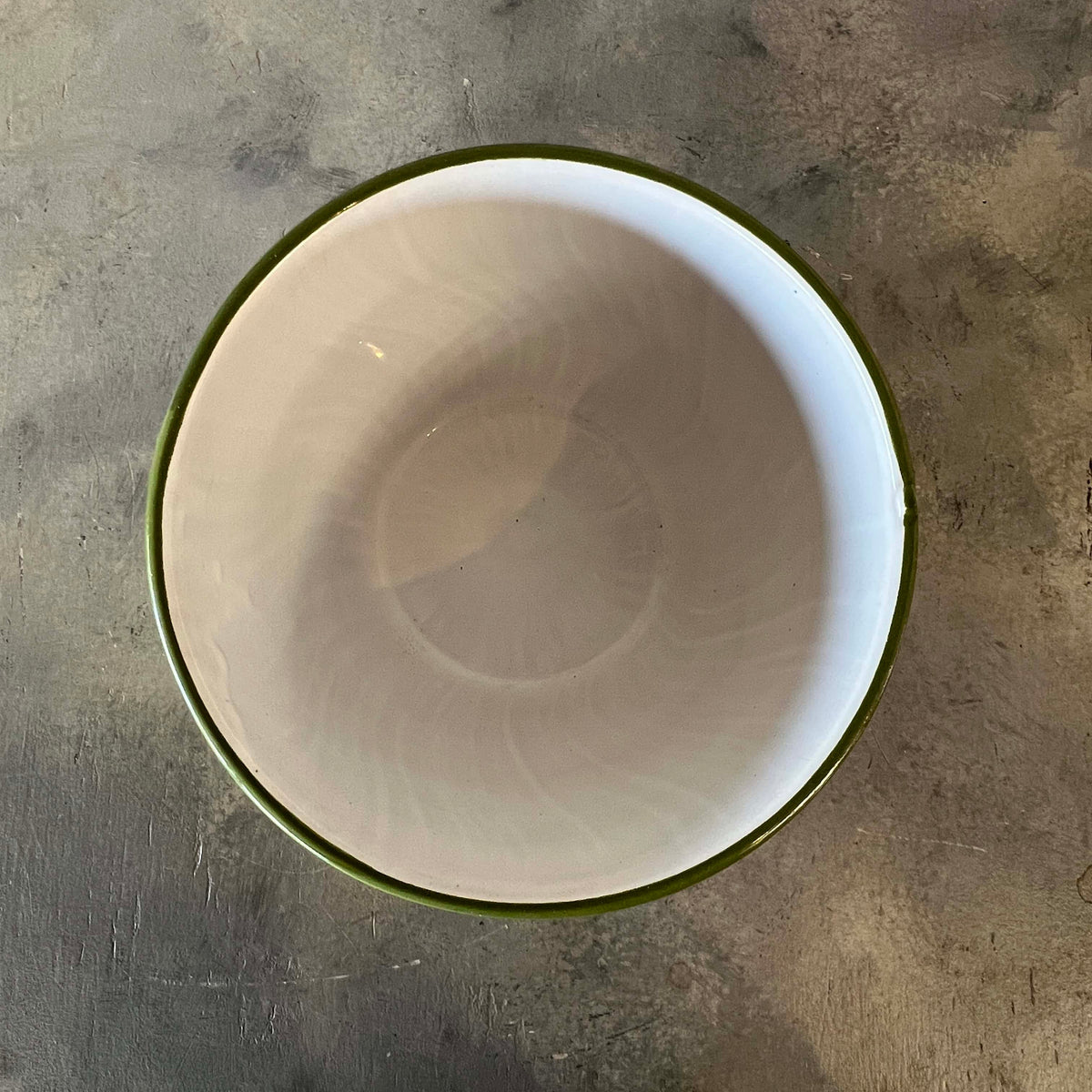 Hand Painted Glazed Ceramic Planter.  Italian