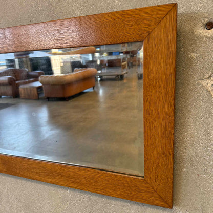 Vintage Solid Oak Mirror