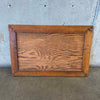 Vintage Solid Oak Mirror