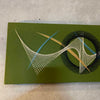 Mid Century Modern Ray Schechter Style Abstract String Art