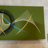 Mid Century Modern Ray Schechter Style Abstract String Art