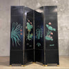 Vintage Asian four Panel Folding Screen