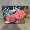 Vintage Fruit Crate Framed Label Redlands, CA - Dahlia