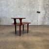 Ace-Hi Solid Walnut Side Table #1 Circa 1960