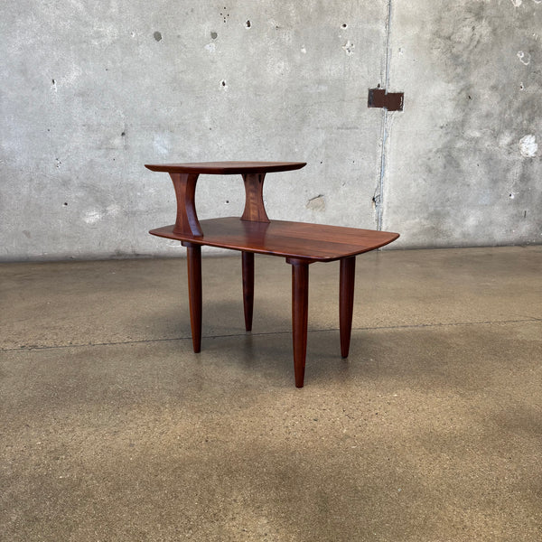 Ace-Hi Solid Walnut Side Table #2 Circa 1960