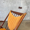 Bramin Teak Rocking Chair - As Is