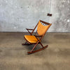 Bramin Teak Rocking Chair - As Is