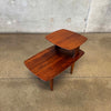Ace-Hi Solid Walnut Side Table #2 Circa 1960