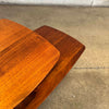 Ace-Hi Solid Walnut Side Table #2 Circa 1960