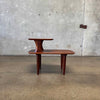 Ace-Hi Solid Walnut Side Table #2 Circa 1960