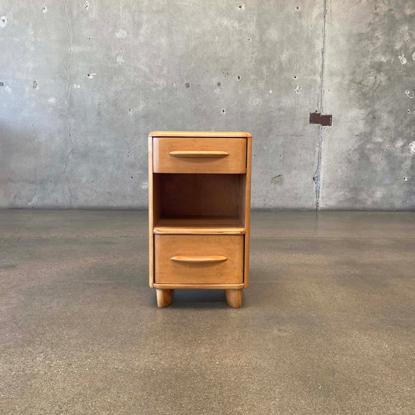 Vintage Heywood Wakefield Mid Century Modern Nightstand Maple