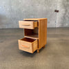 Vintage Heywood Wakefield Mid Century Modern Nightstand Maple