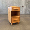 Vintage Heywood Wakefield Mid Century Modern Nightstand Maple
