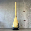Vintage MCM Yellow Porcelain Enamel Finish Malm "Fire Duke" Fireplace