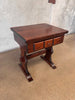Vintage Solid Wood Side Table w/ Drawer