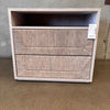 Palecek Braxton Nightstand, White Sands