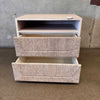 Palecek Braxton Nightstand, White Sands