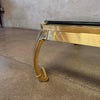 Mastercraft Brass Ming Waterfall Coffee Table